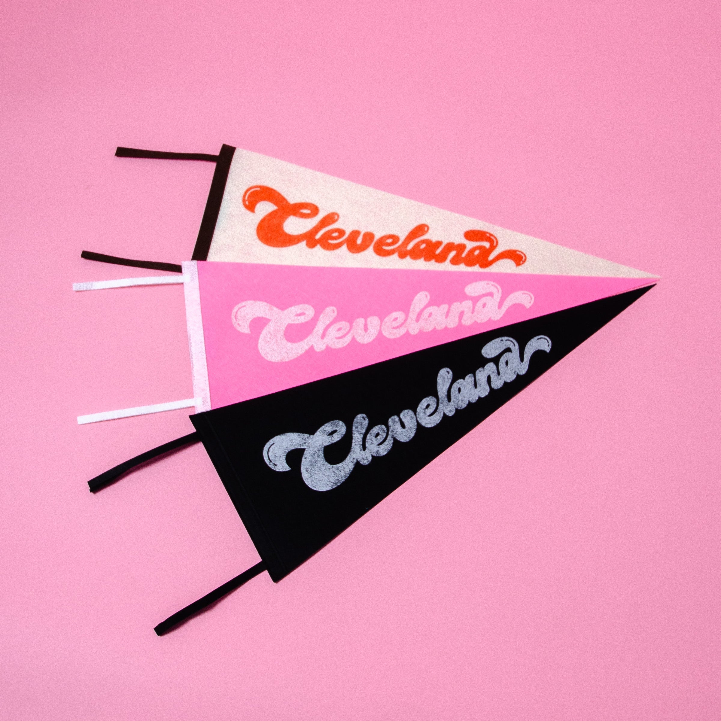 Screen-Printed Pennants