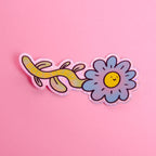 Godspeed Flower Vinyl Glitter Sticker