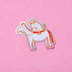 Cowboy Boots Vinyl Sticker — Cat Sticker