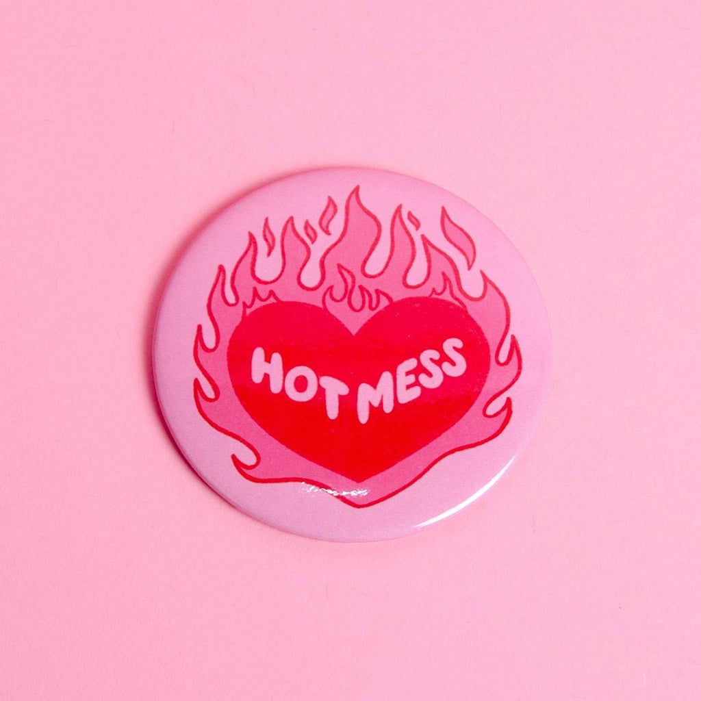 Hot Mess Pocket Mirror – 3" Inch Compact Mirror