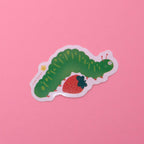Tiny Caterpillar Vinyl Sticker