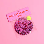 Leopard Print Pocket Mirror – 3" Inch Compact Mirror