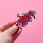 Dragon Lunar New Year Glitter Vinyl Sticker