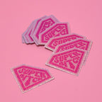 Super Bitch Glitter Sticker
