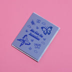 You Give Me Butterflies Valentine Handmade Blank Greeting Card A2