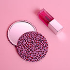 Leopard Print Pocket Mirror – 3" Inch Compact Mirror